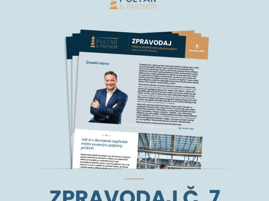 Měsíční přehled toho nejzajímavějšího nejen ze světa financí - červenec 2022