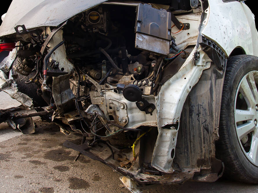 Jak se řeší totální škoda na vozidle?