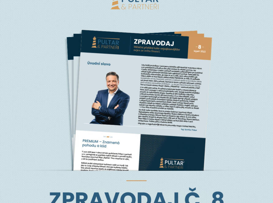 Měsíční přehled toho nejzajímavějšího nejen ze světa financí - srpen 2022