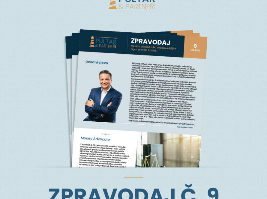 Měsíční přehled toho nejzajímavějšího nejen ze světa financí - září 2022