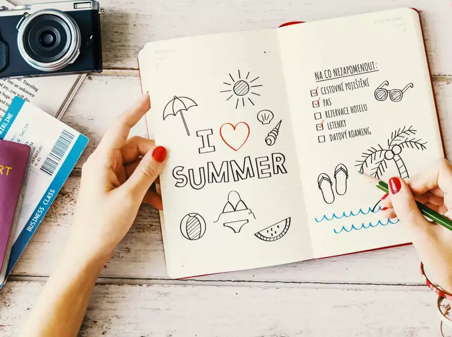 Na co nezapomenout před odjezdem na dovolenou