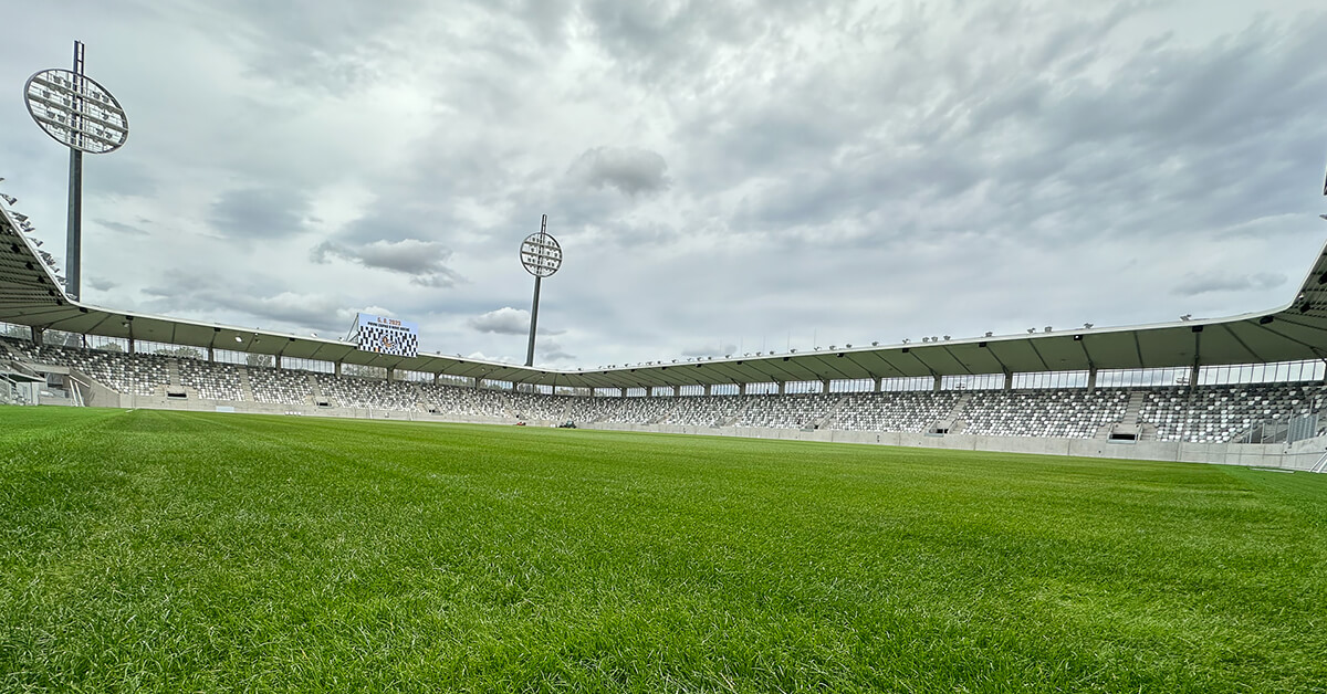 Nový stadion FC Hradec Králové