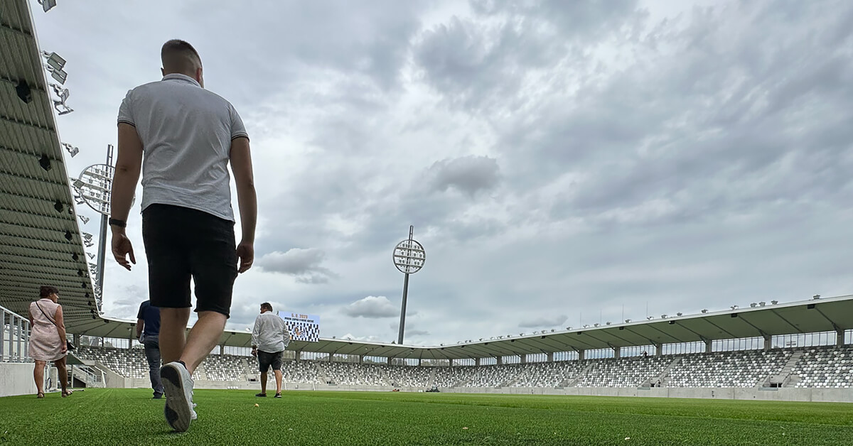 Nový stadion FC Hradec Králové