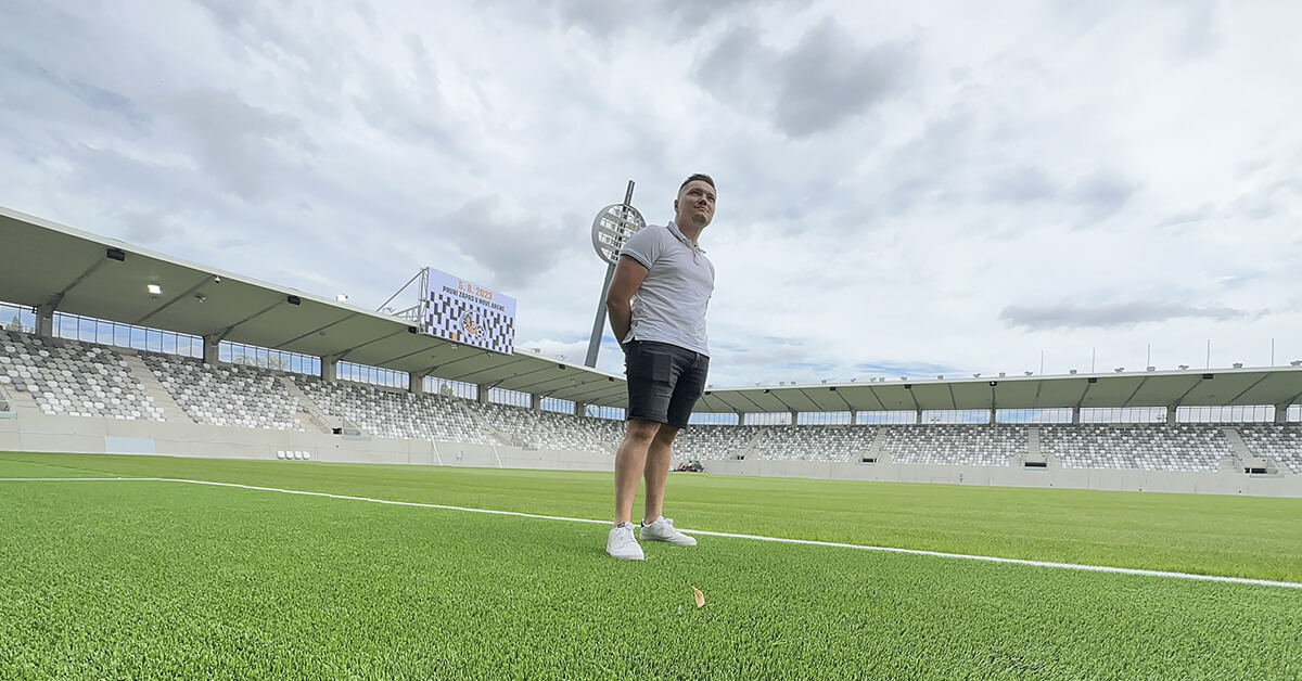 Nový stadion FC Hradec Králové