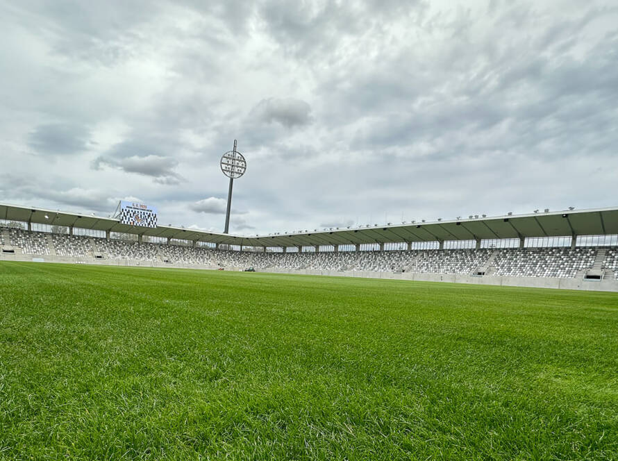 Nový stadion FC Hradec Králové