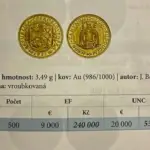 Svatováclavské dukáty - katalog 2018