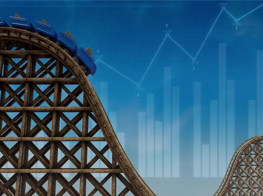 Horská dráha na trzích. Dlouhodobému investorovi se nohy podlamovat nemusí